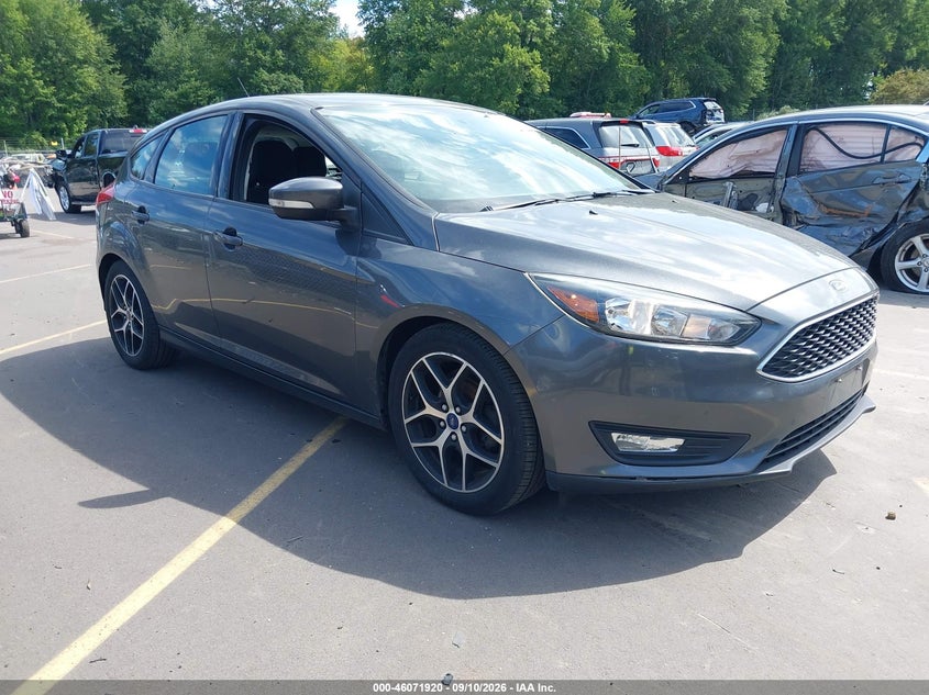 Vin: 1fadp3m21hl289044, lot: 46571455, ford focus sel 20171