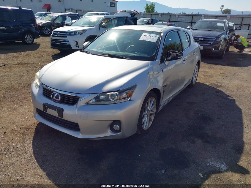 Vin: jthkd5bh4c2064773, lot: 46571466, lexus ct 200h premium 20122