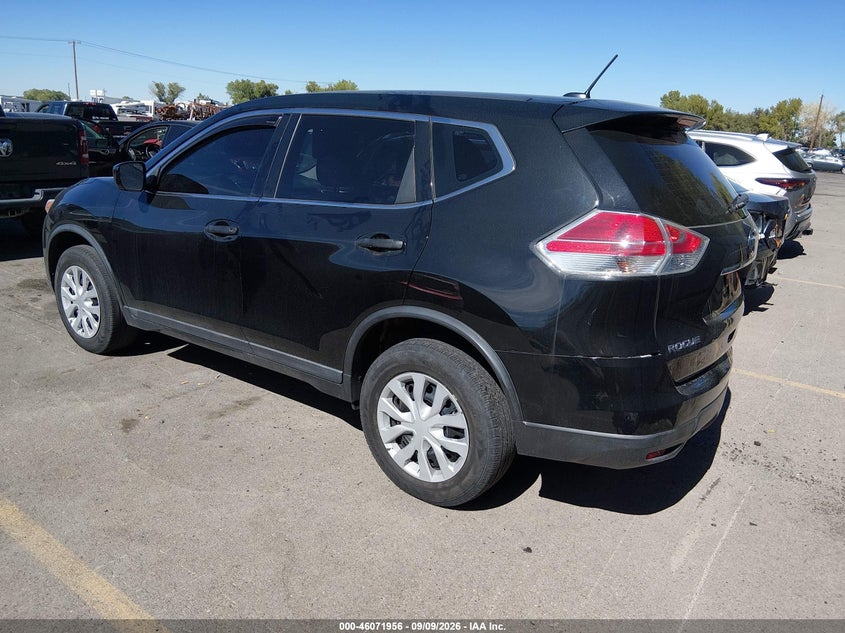 Vin: knmat2mv5gp670481, lot: 46571491, nissan rogue s 20163