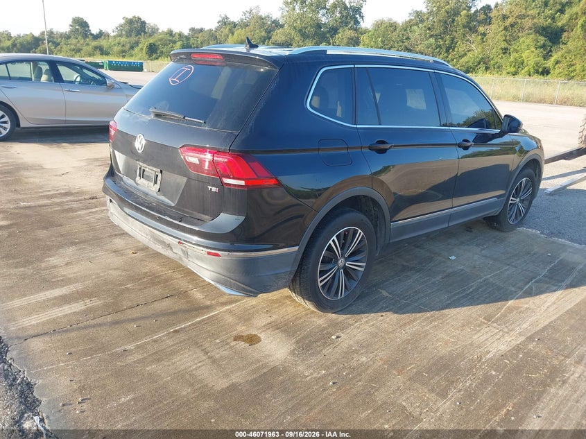 Vin: 3vv3b7ax5jm173783, lot: 46571498, volkswagen tiguan 2.0t se/2.0t sel 20184