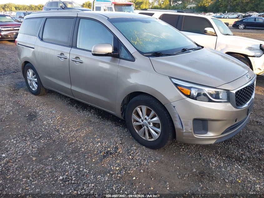 2015 KIA SEDONA auction photo 1
