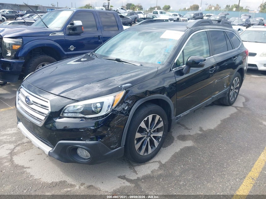 Vin: 4s4bsenc5f3278561, lot: 46571566, subaru outback 3.6r limited 20152