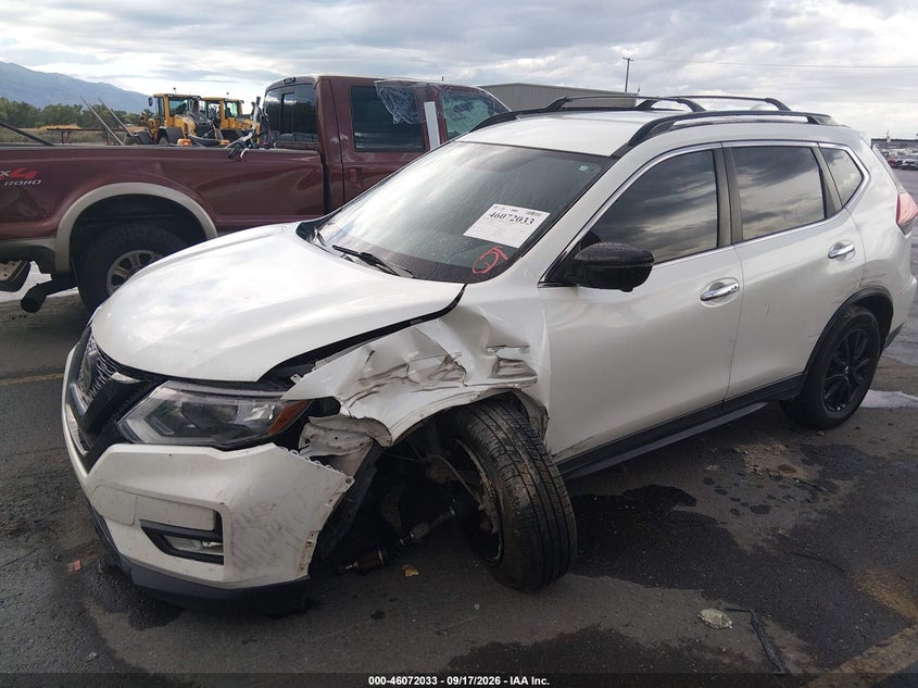 Vin: 5n1at2mv5jc845189, lot: 46571568, nissan rogue sv 20182