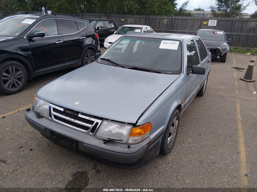 SAAB 9000 1992 VIN YS3CK55B5N1048036