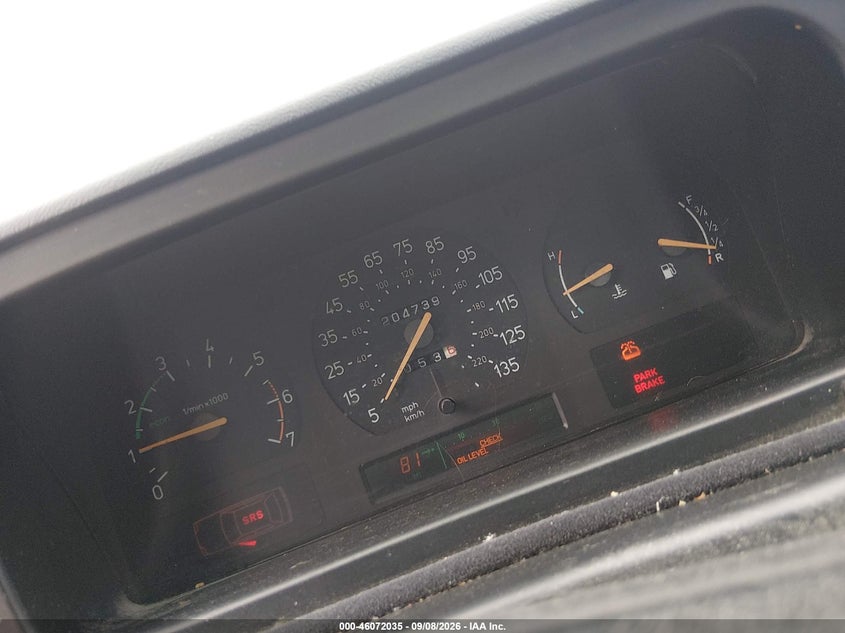SAAB 9000 1992 VIN YS3CK55B5N1048036