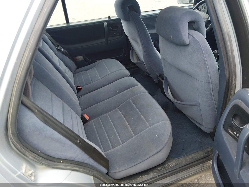 SAAB 9000 1992 VIN YS3CK55B5N1048036