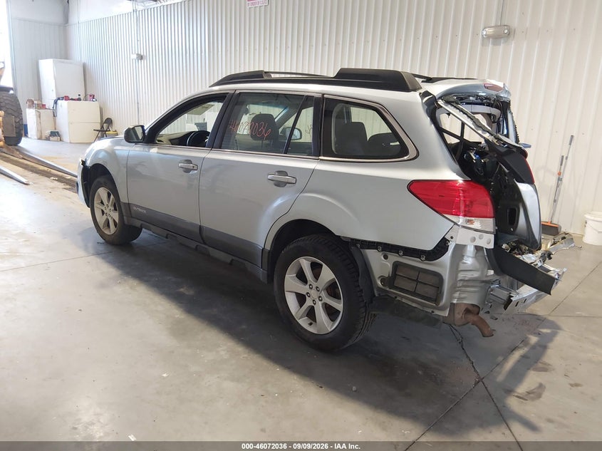 Vin: 4s4brcac3e3270298, lot: 46571571, subaru outback 2.5i 20143