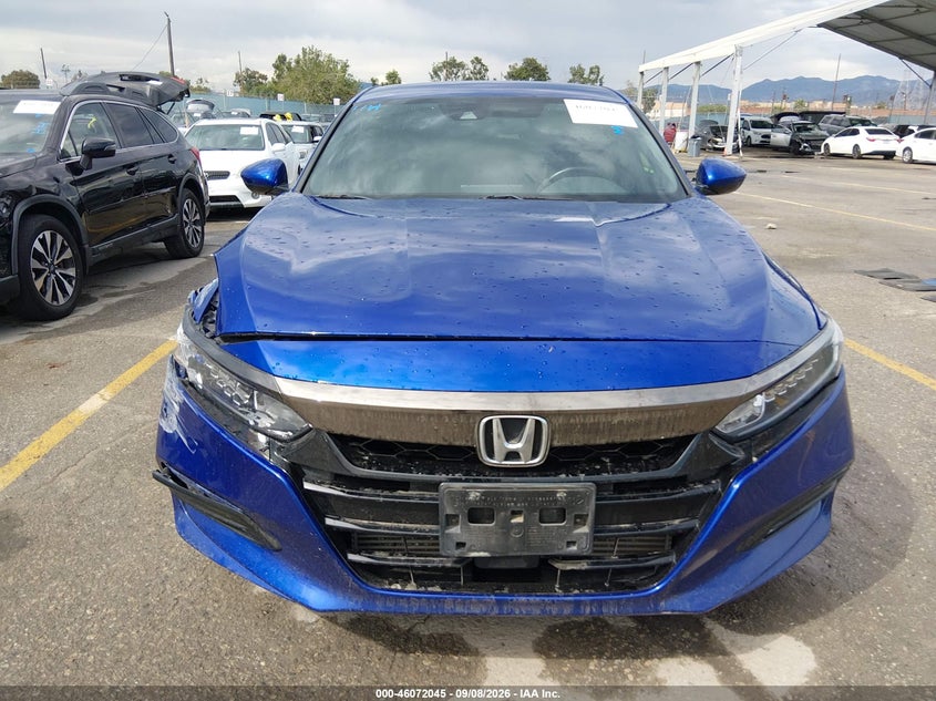 HONDA ACCORD 2019 VIN 1HGCV1F39KA008344
