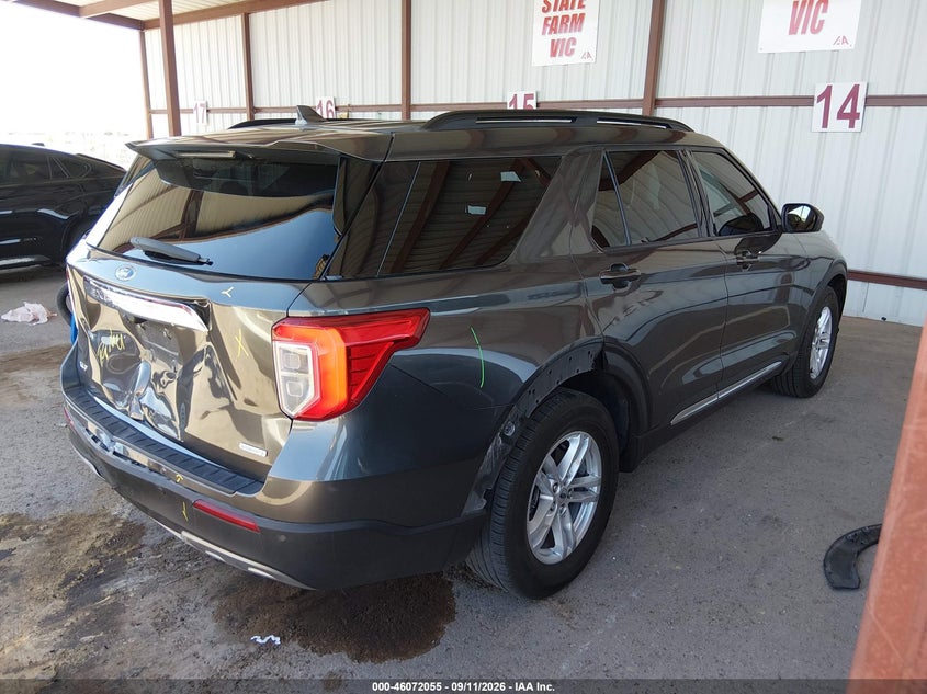 Vin: 1fmsk7dh9lgb82140, lot: 46571590, ford explorer xlt 20204