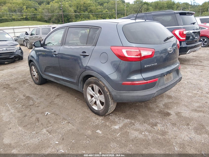 2012 KIA SPORTAGE auction photo 3