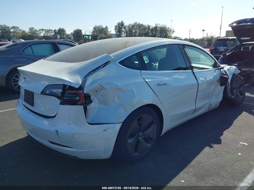 Vin: 5yj3e1ea5lf744754, lot: 46571640, tesla model 3 standard range plus rear-wheel drive/standard range rear-wheel drive 20204