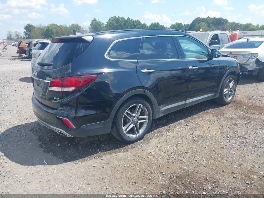 Vin: km8sr4hf2ju277799, lot: 46571643, hyundai santa fe se ultimate 20184