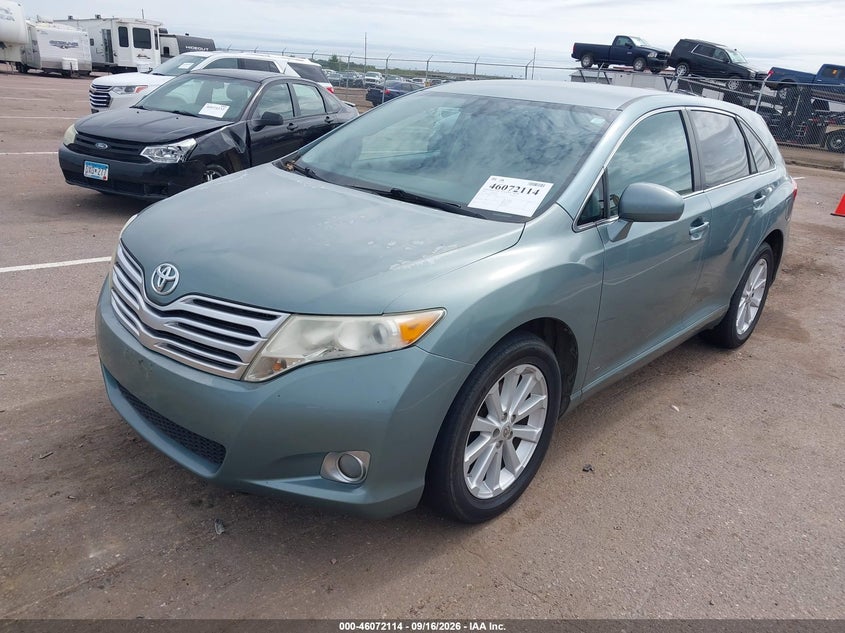 Vin: 4t3ba3bb2au018289, lot: 46571649, toyota venza 20102