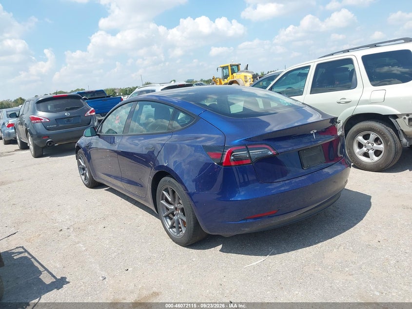 TESLA MODEL 3 2022 VIN 5YJ3E1EA5NF374375