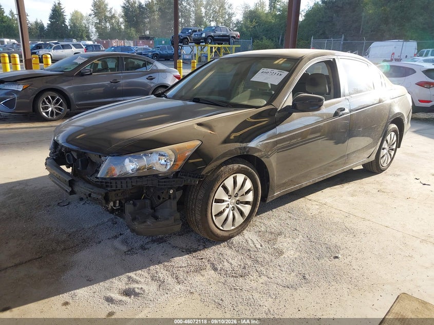 Vin: 1hgcp2f33ba141729, lot: 46571653, honda accord 2.4 lx 20112