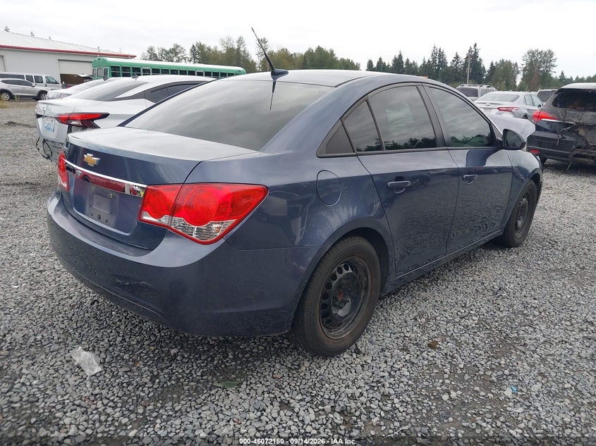 Vin: 1g1pa5sgxe7454492, lot: 46571685, chevrolet cruze ls auto 20144