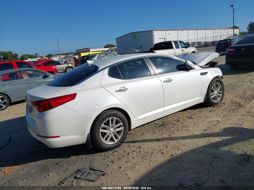 Vin: knagm4a79d5363358, lot: 46571700, kia optima lx 20134