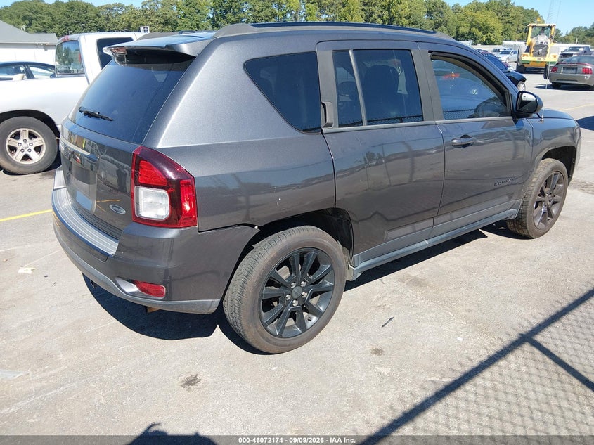 Vin: 1c4njcba6fd372759, lot: 46571709, jeep compass altitude edition 20154