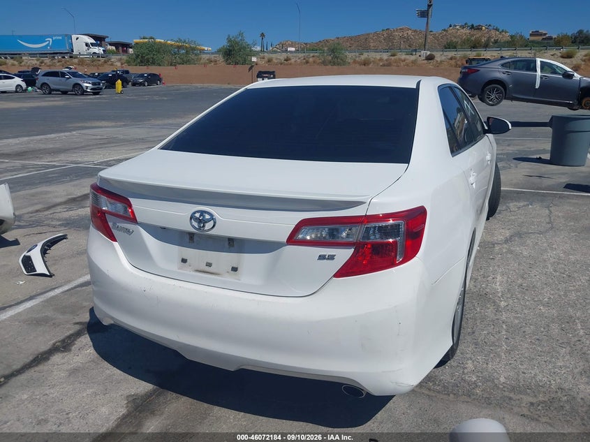 Vin: 4t1bf1fkxeu362175, lot: 46571719, toyota camry se 20144