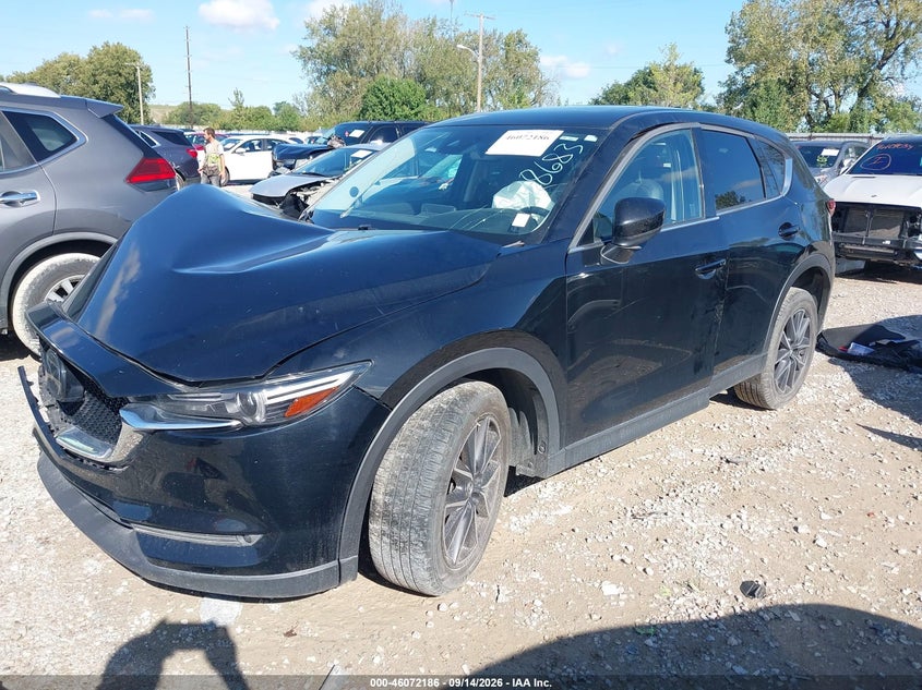 Vin: jm3kfadm0j0328683, lot: 46571721, mazda cx-5 grand touring 20182