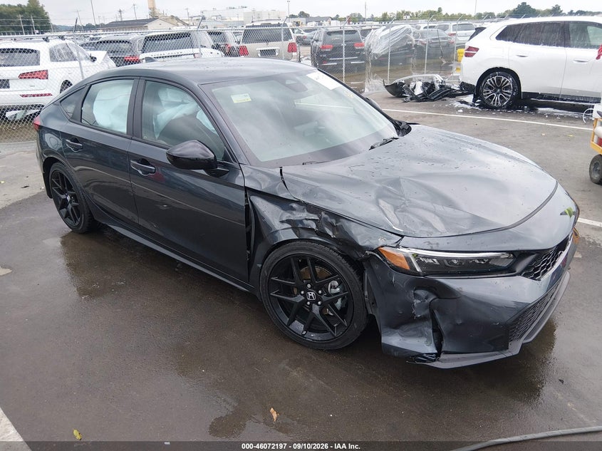 Vin: 19xfl2h85te027519, lot: 46571732, honda civic sport 2026 img_1