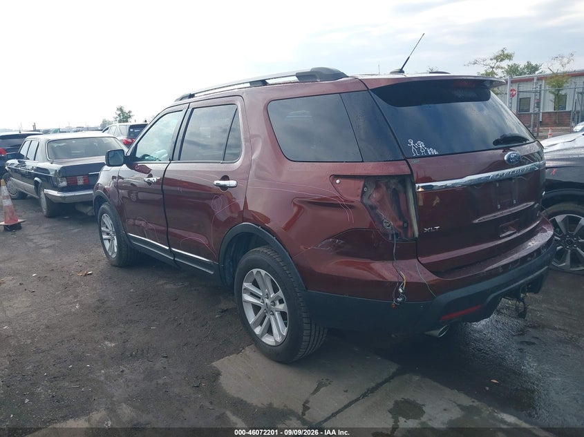 Vin: 1fm5k8d82fga53194, lot: 46571736, ford explorer xlt 20153