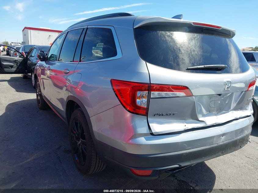 Vin: 5fnyf5h26nb029483, lot: 46571750, honda pilot 2wd special edition 20223