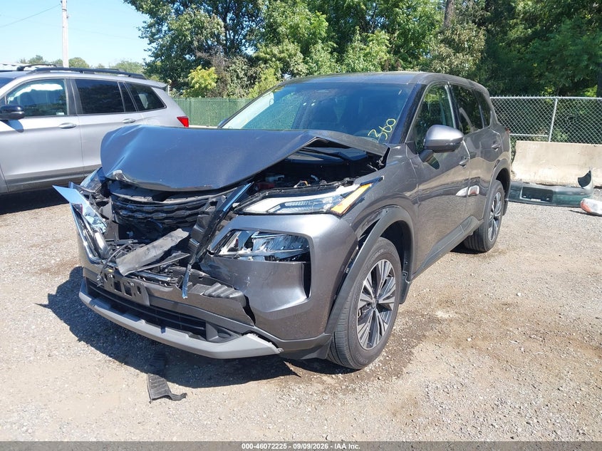 Vin: 5n1at3bb6mc832423, lot: 46571760, nissan rogue sv intelligent awd 20212