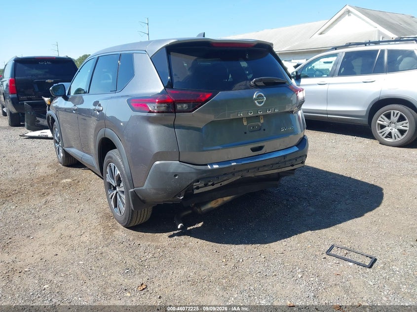 Vin: 5n1at3bb6mc832423, lot: 46571760, nissan rogue sv intelligent awd 20213