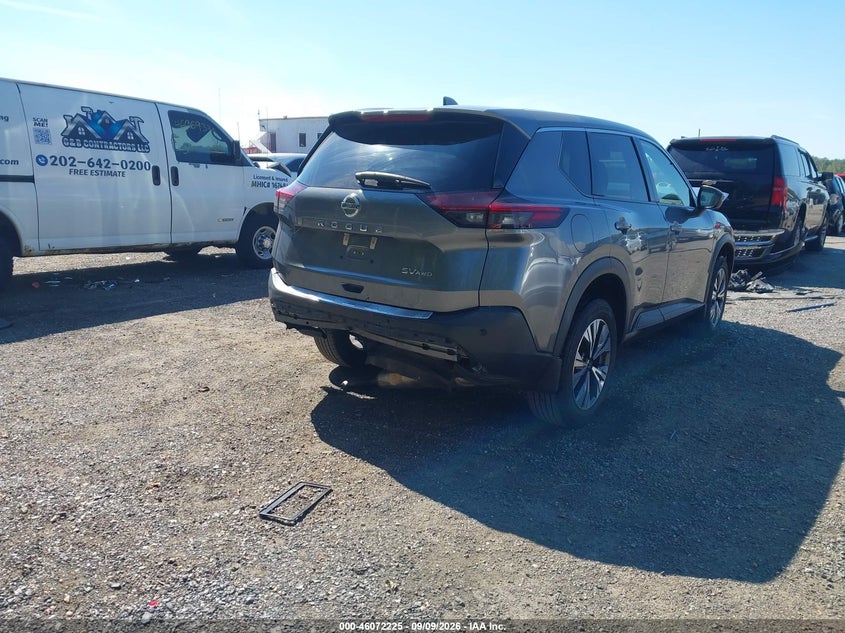 Vin: 5n1at3bb6mc832423, lot: 46571760, nissan rogue sv intelligent awd 20214