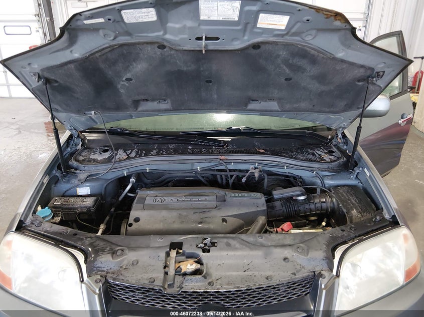 ACURA MDX 2001 VIN 2HNYD182X1H538991