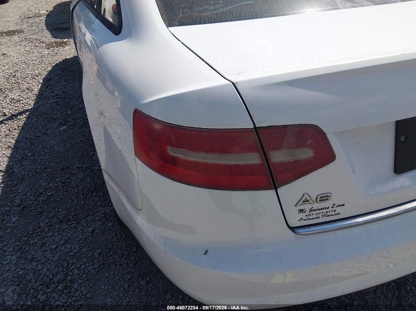 AUDI A6 2009 VIN WAUAH74F49N025887