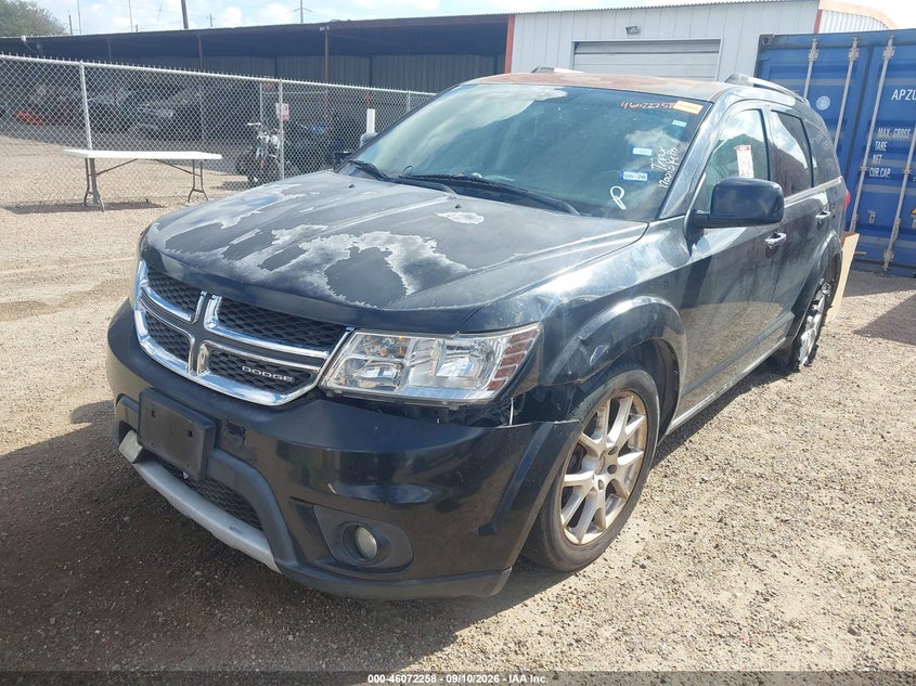 2012 Dodge Journey, Звичайний знос, IAAI, VIN 3C4PDCDG2CT170010 — фото 2