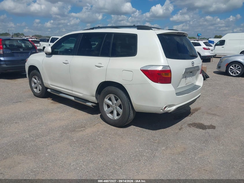Vin: 5tdza3eh5as005522, lot: 46571874, toyota highlander 20103