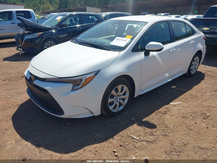 2026 Toyota Corolla, Удар сзади, IAAI, VIN JTDBCMFE4T3129288 — фото 2