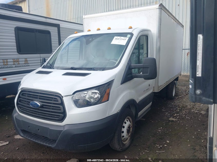 Vin: 1fdbf8zm3kka89805, lot: 46571889, ford transit-350 cab 20192