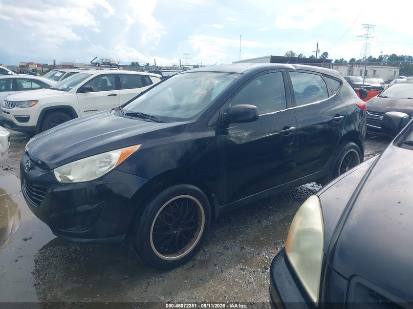 HYUNDAI TUCSON 2010 VIN KM8JT3AC0AU071436