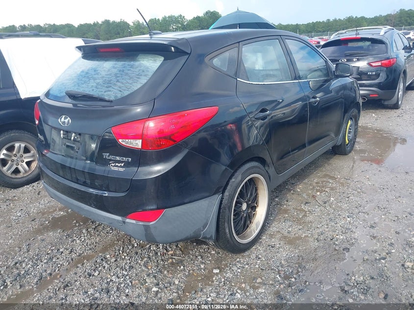 HYUNDAI TUCSON 2010 VIN KM8JT3AC0AU071436
