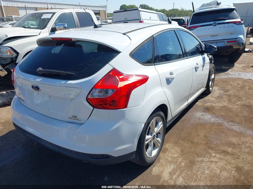 Vin: 1fadp3k28el398664, lot: 46571911, ford focus se 20144
