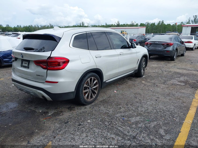 Vin: 5uxtr7c56klf23383, lot: 46571923, bmw x3 sdrive30i 20194
