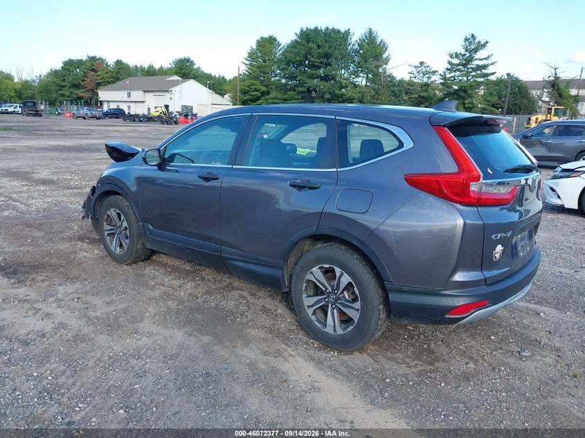 Vin: 2hkrw6h33jh211513, lot: 46571924, honda cr-v lx 20183