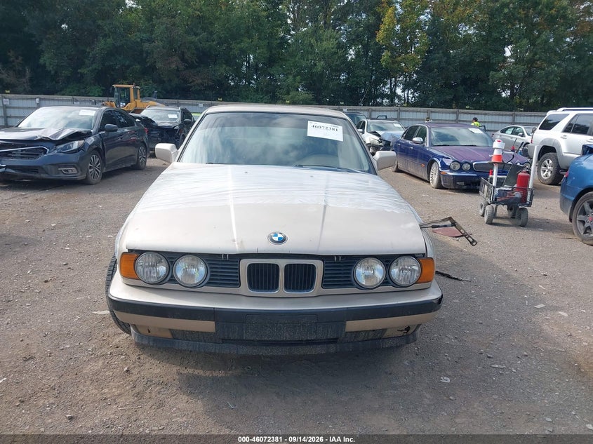 BMW 525 1991 VIN WBAHD6310MBJ63088