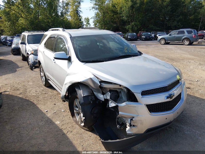 2013 Chevrolet Equinox 2Lt, Правый перёд, IAAI, VIN 2GNALPEK1D1250380