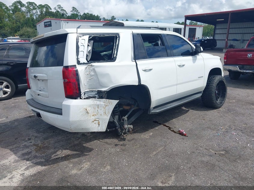 Vin: 1gnscakc4kr100203, lot: 46571956, chevrolet tahoe ls 20194