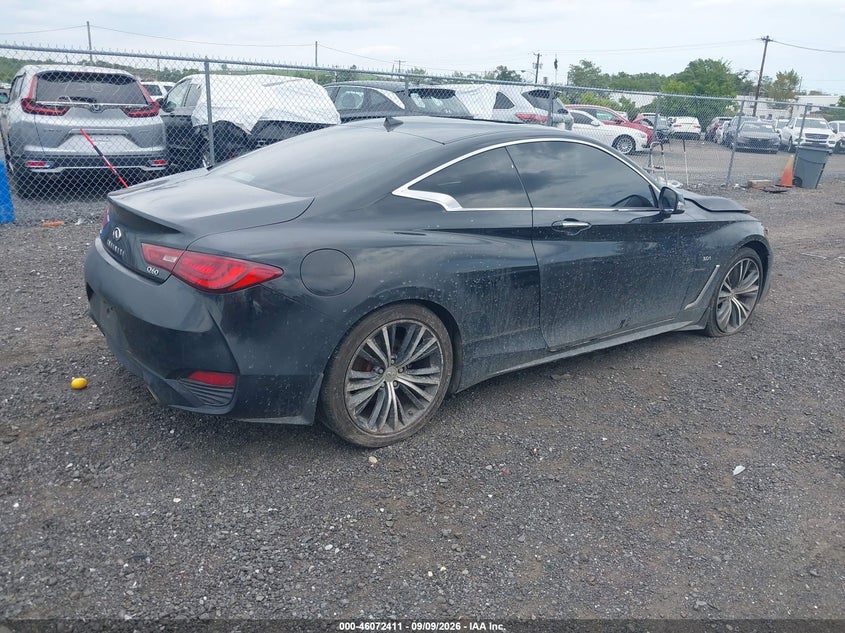 Vin: jn1ev7el5hm553821, lot: 46571958, infiniti q60 3.0t premium 20174