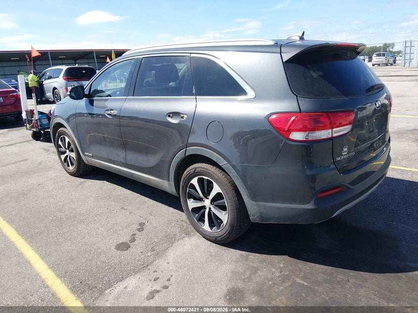 Vin: 5xyphda54hg312210, lot: 46571968, kia sorento 3.3l ex 20173