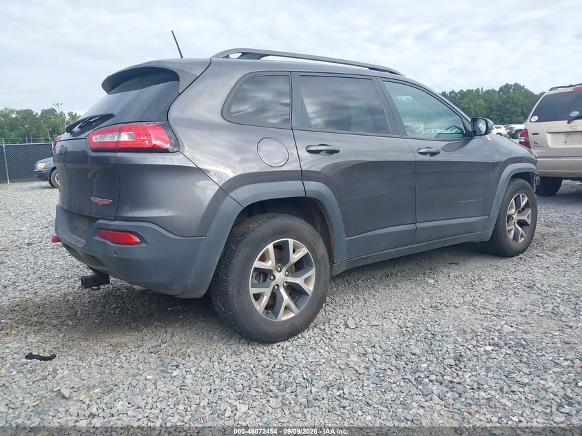 Vin: 1c4pjmbx1jd502166, lot: 46572001, jeep cherokee trailhawk 4x4 20184