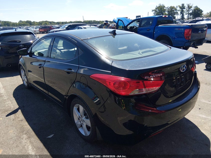 Vin: 5npdh4ae6dh421631, lot: 46572007, hyundai elantra gls 20133