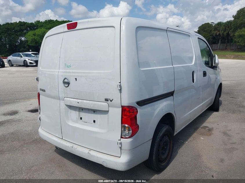 Vin: 3n6cm0kn0lk705482, lot: 46572017, nissan nv200  cargo sv xtronic cvt 20204