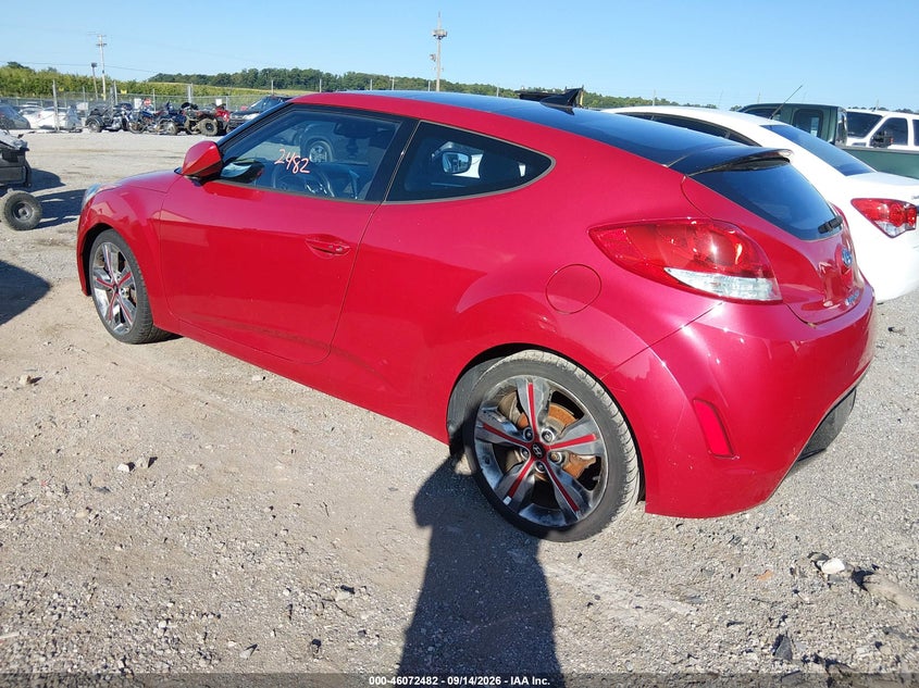 2017 HYUNDAI VELOSTER auction photo 3